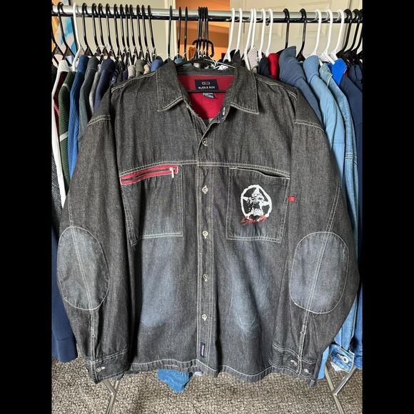 Bugle Boy Denim Flannel - Picture 1 of 2